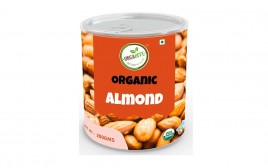 Orgabite Organic Almond   Pack  200 grams